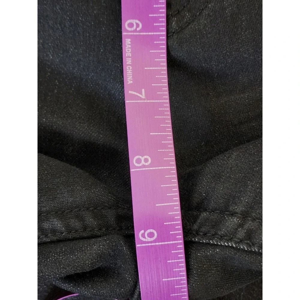 Free People Distressed Jeans Women's Size 27 Black Skinny‎ Low Rise Pockets